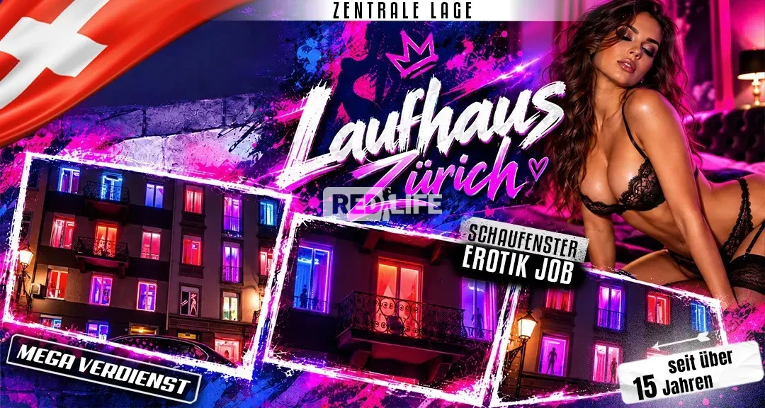 [Laufhaus Zürich] Kabinen- & Schaufensterarbeit