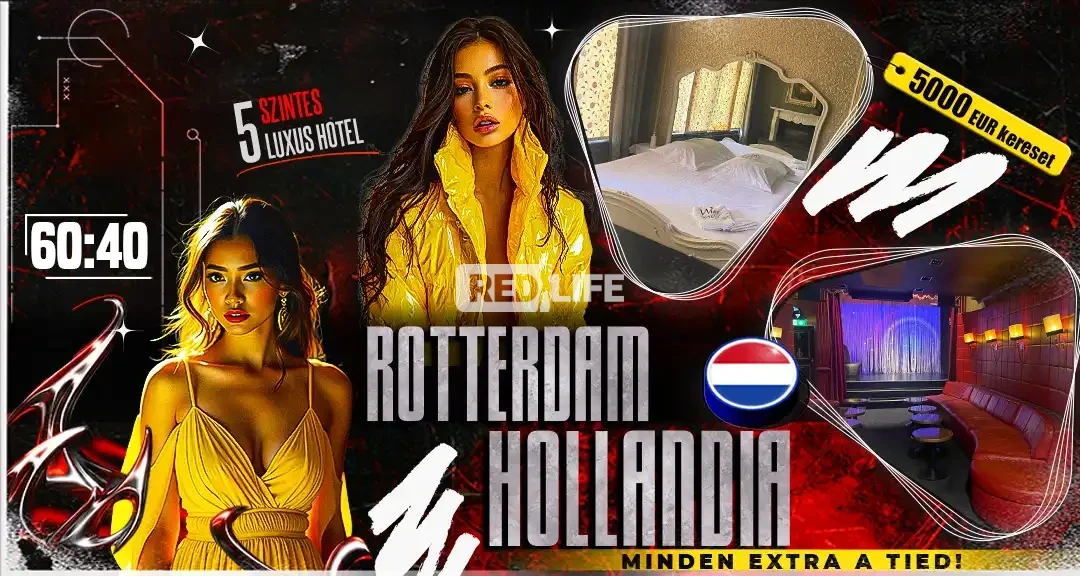 Rotterdam elit erotikus szalonja téged