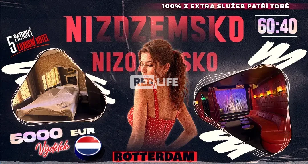 Elitní erotický salon v Rotterdamu