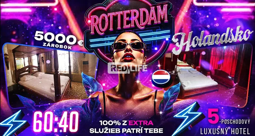 Elitný erotický salón v Rotterdame