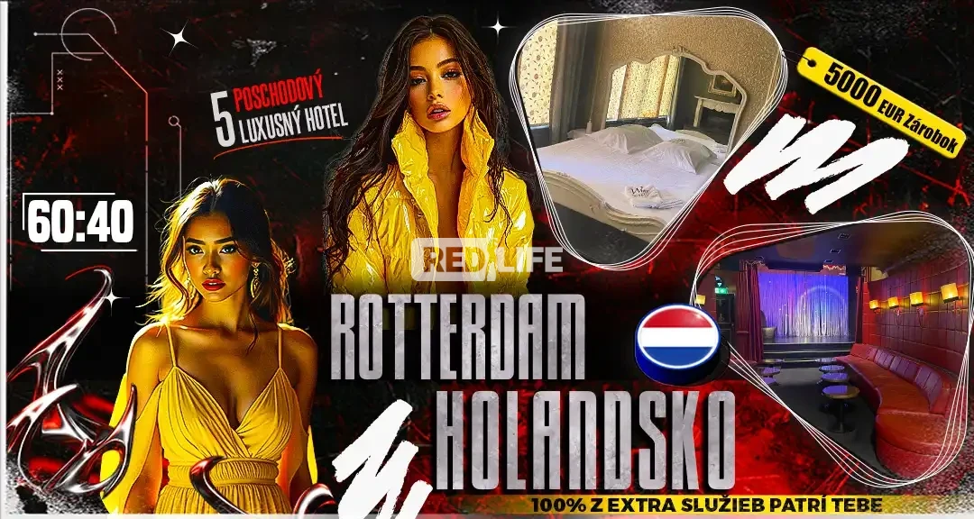 Elitný erotický salón v Rotterdame